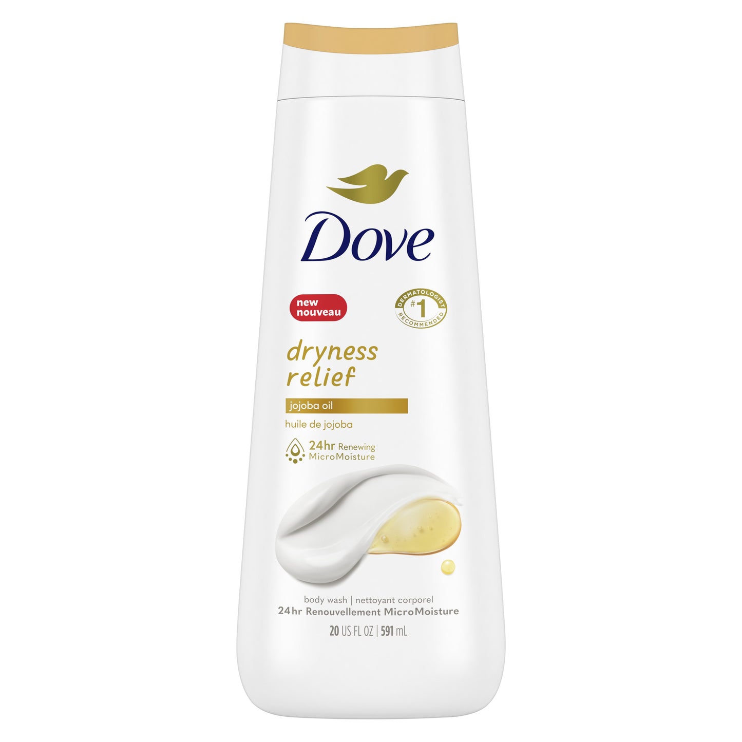 Dove Dryness Relief Body Wash - Jojoba Oil