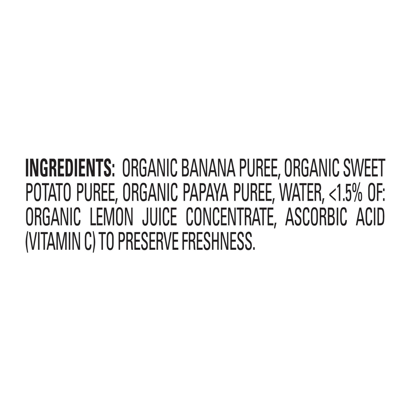 Happy Baby Organics Clearly Crafted Stage 2 Bananas