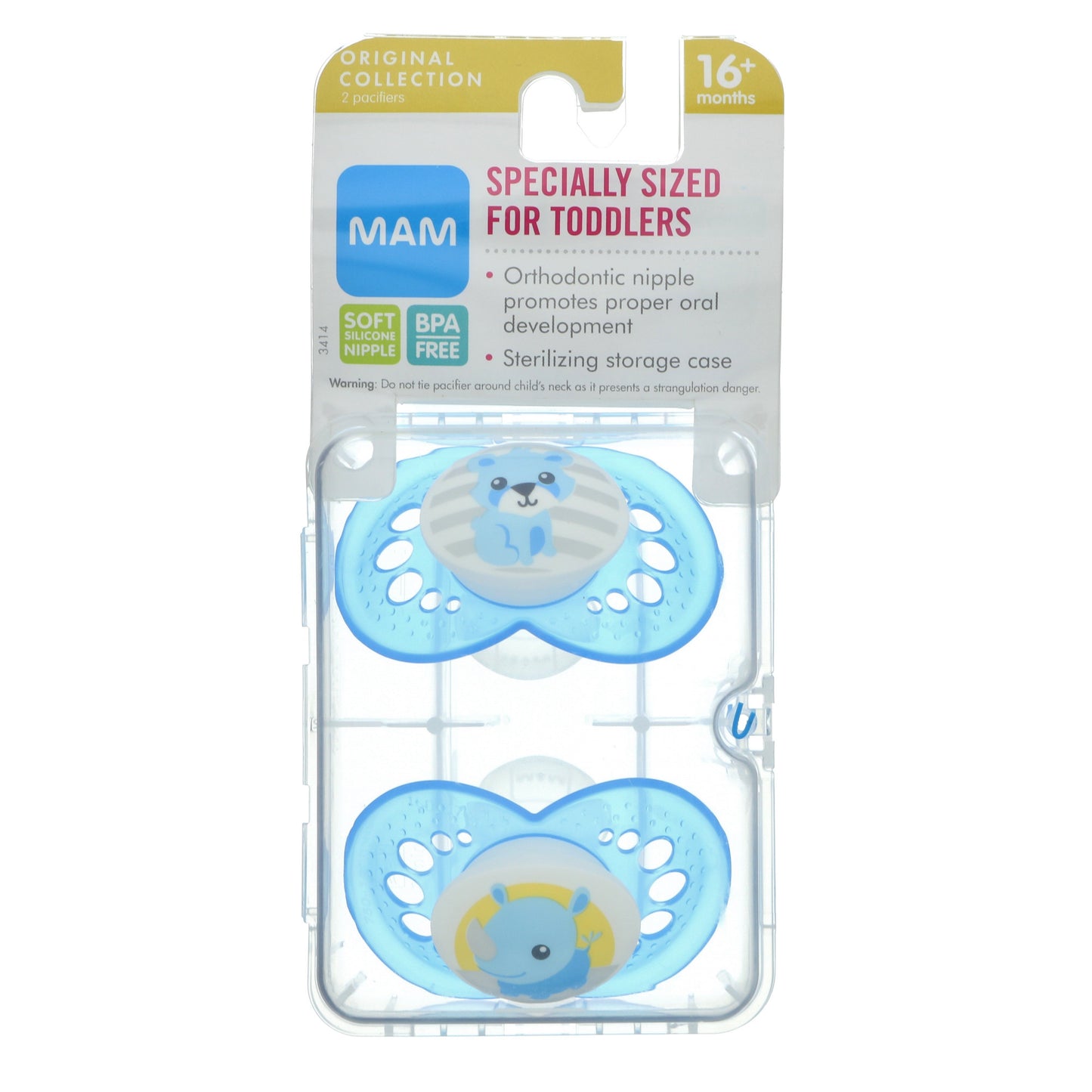 MAM Toddler Pacifier (16+ Months) Assorted Colors