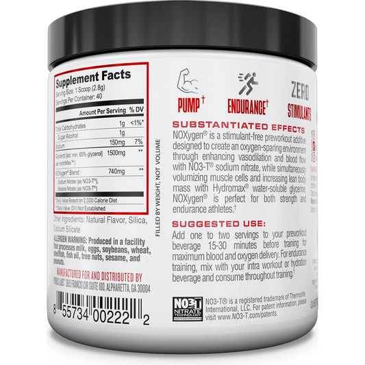Purus NOXygen Pre-Workout Powder - Unflavored