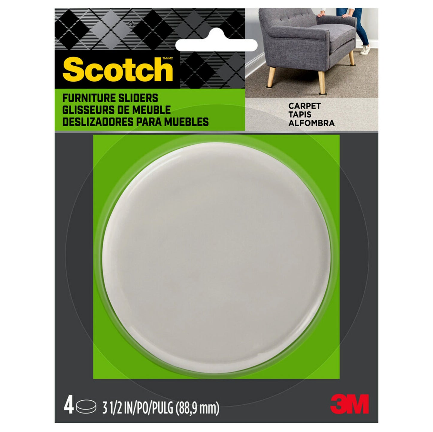 Scotch Furniture Carpet Sliders