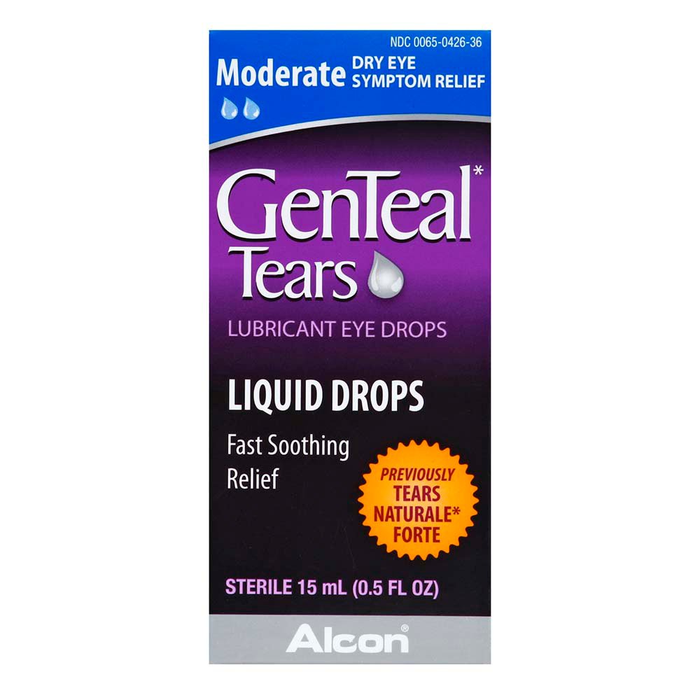GenTeal Tears Moderate Lubricant Eye Drops