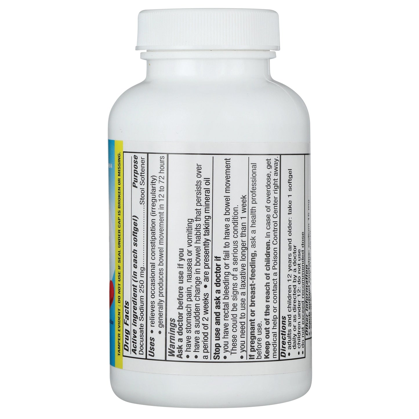 H-E-B Stool Softener Extra Strength 250 mg Softgels