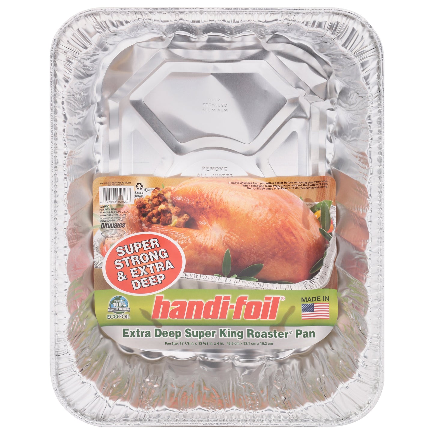 Handi-Foil Extra Deep Super King Roaster Pan