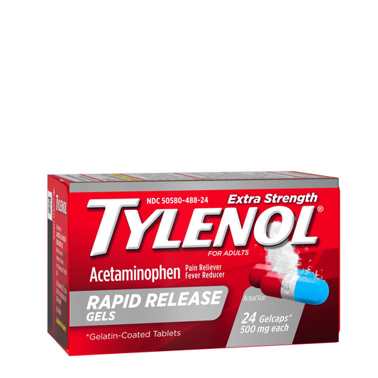 Tylenol Rapid Release Gelcaps