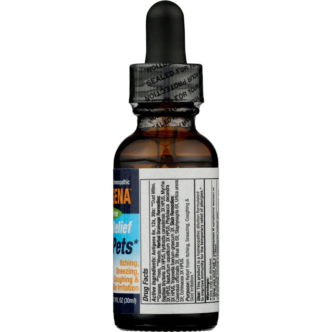 Allergena Alcohol-Free Pets' Allergy Relief Drops