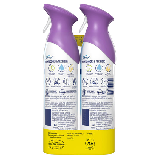 Febreze Air Freshener Spray - Odor-Fighting Room Spray - Gain Moonlight Breeze Scent