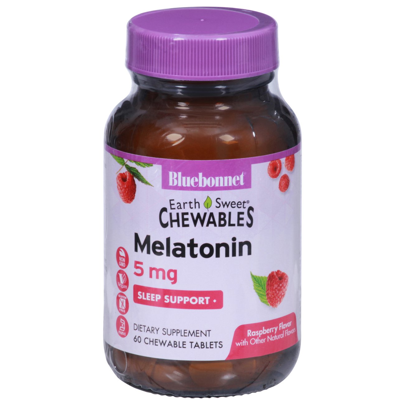 Bluebonnet EarthSweet Chewables Melatonin Tablets - 5 mg