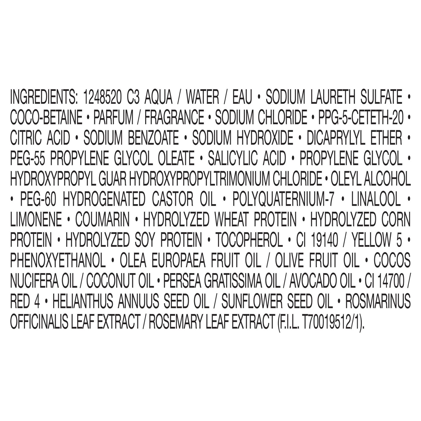Garnier Fructis Triple Nutrition Nourishing Shampoo