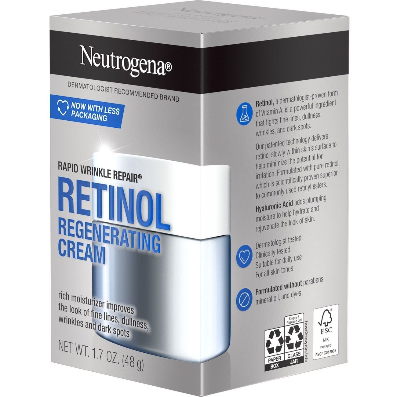 Neutrogena Visible Repair Regenerating Cream