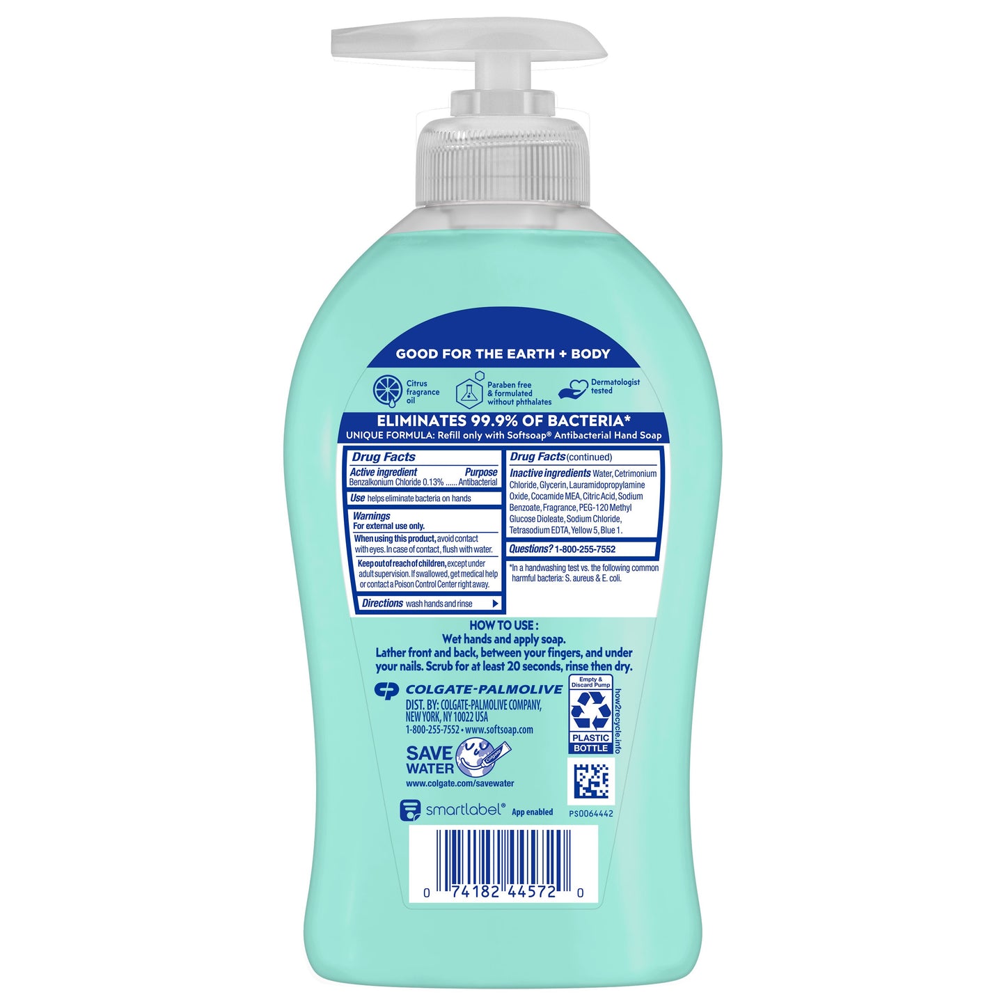 Softsoap Antibacterial Liquid Hand Soap - Fresh Citrus