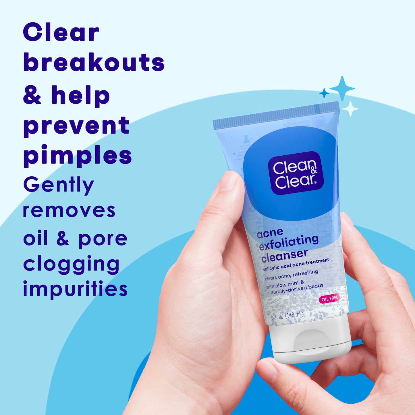 Clean & Clear Acne Triple Clear Exfoliating Scrub