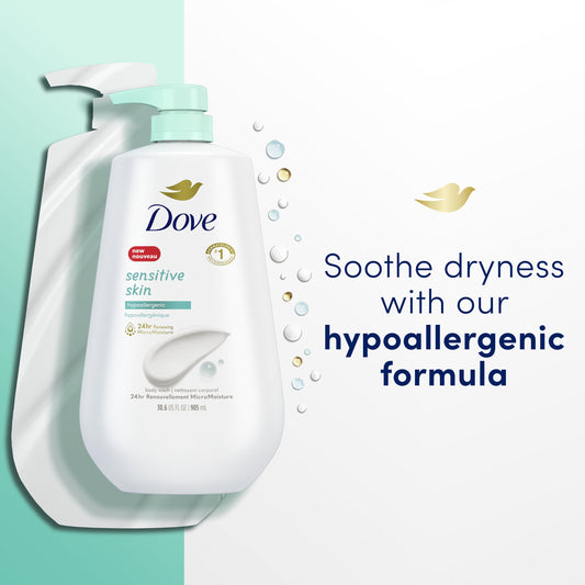 Dove Sensitive Skin Hypoallergenic Body Wash