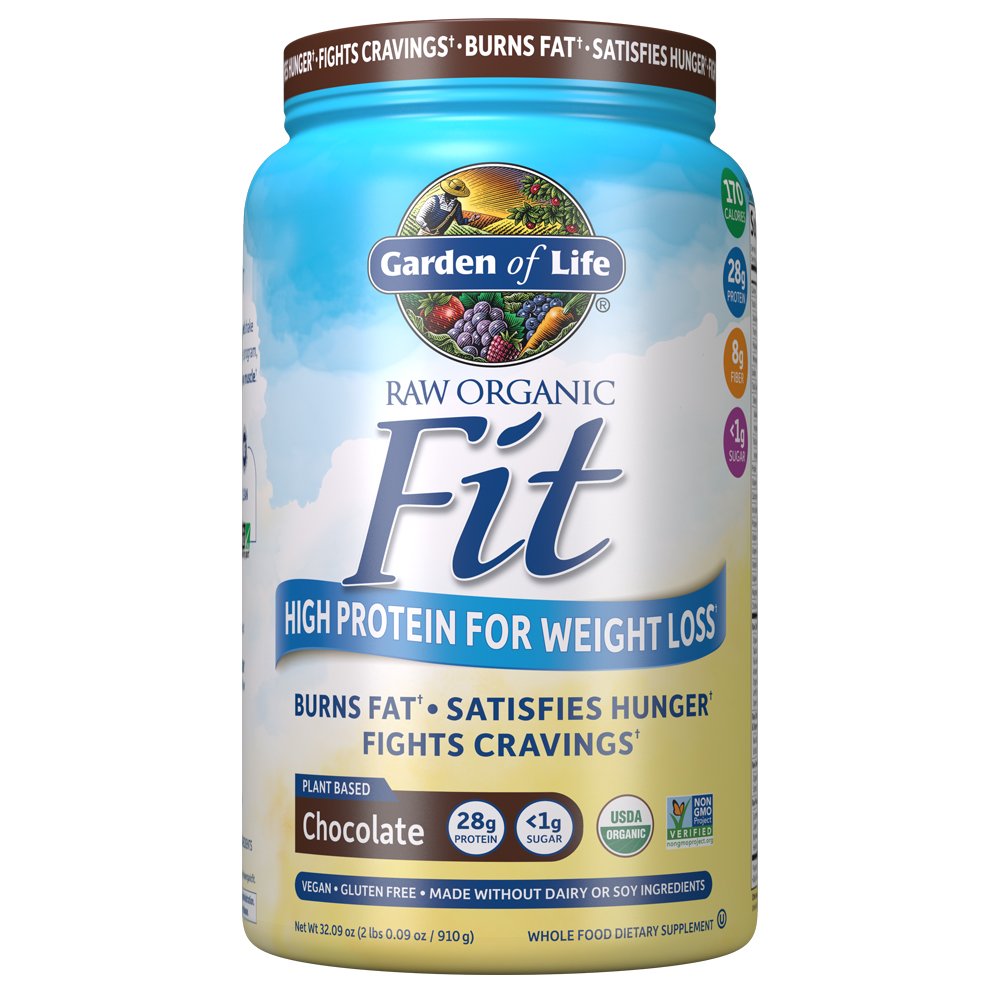 Garden of Life Raw Organic Fit 28g Protein Powder - Chocolate