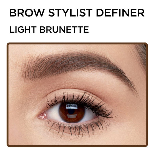 L'Oréal Paris Brow Stylist Definer Waterproof Eyebrow Mechanical Pencil Light Brunette