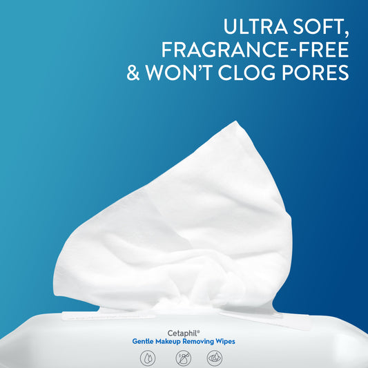Cetaphil Gentle Makeup Removing Wipes Sensitive Skin