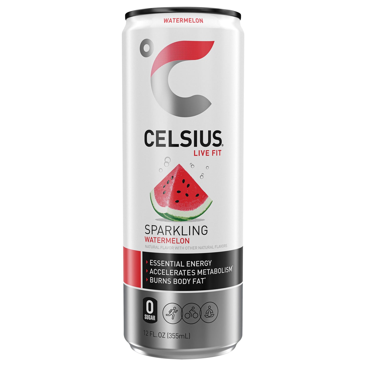 Celsius Zero Sugar Sparkling Energy Drink - Watermelon