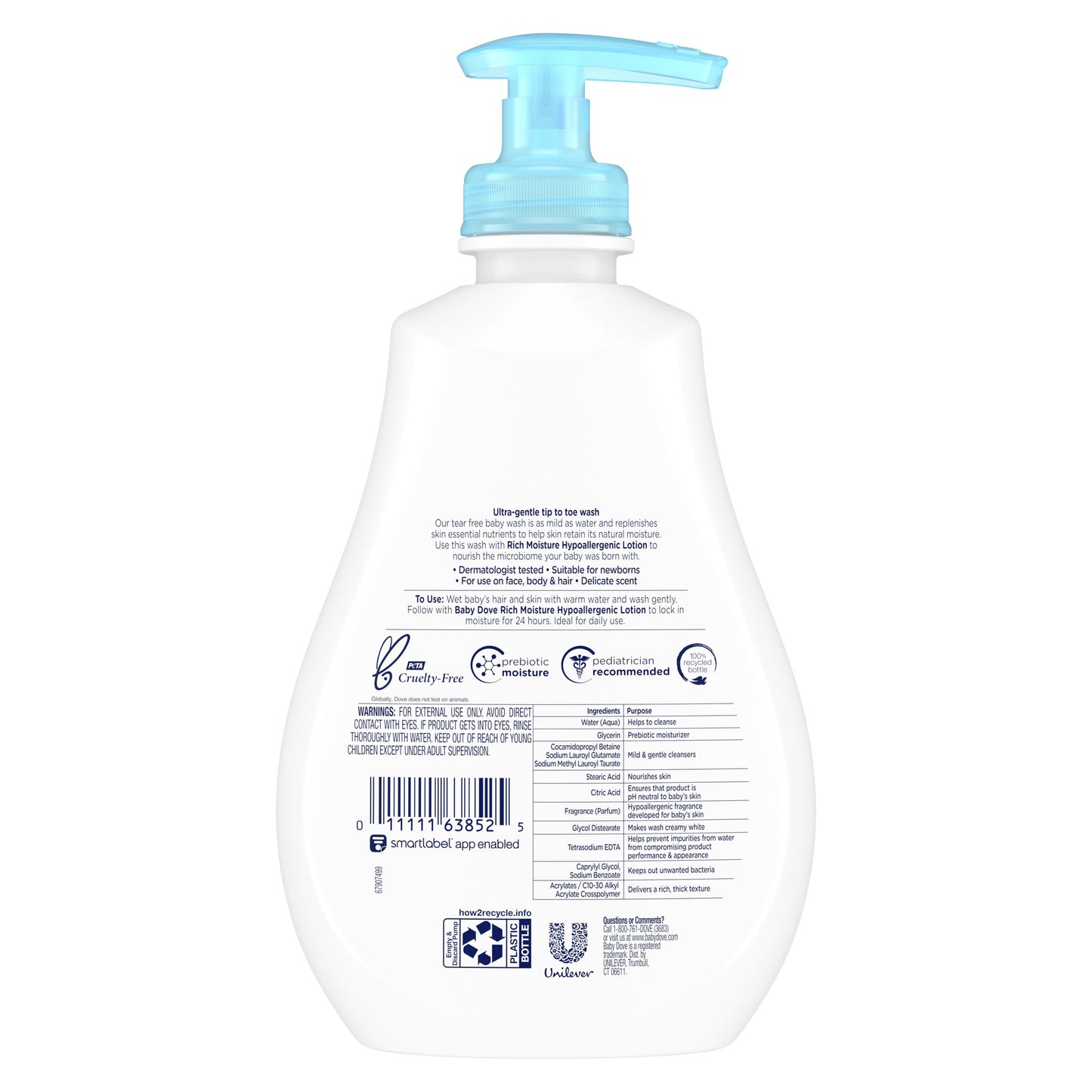Baby Dove Rich Moisture Tip to Toe Wash