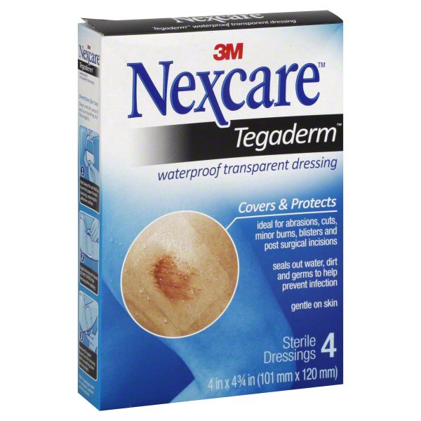 Nexcare Tegaderm Waterproof Transparent Dressing