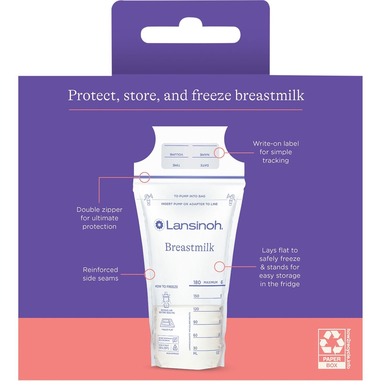 Lansinoh Breastmilk Storage Bags
