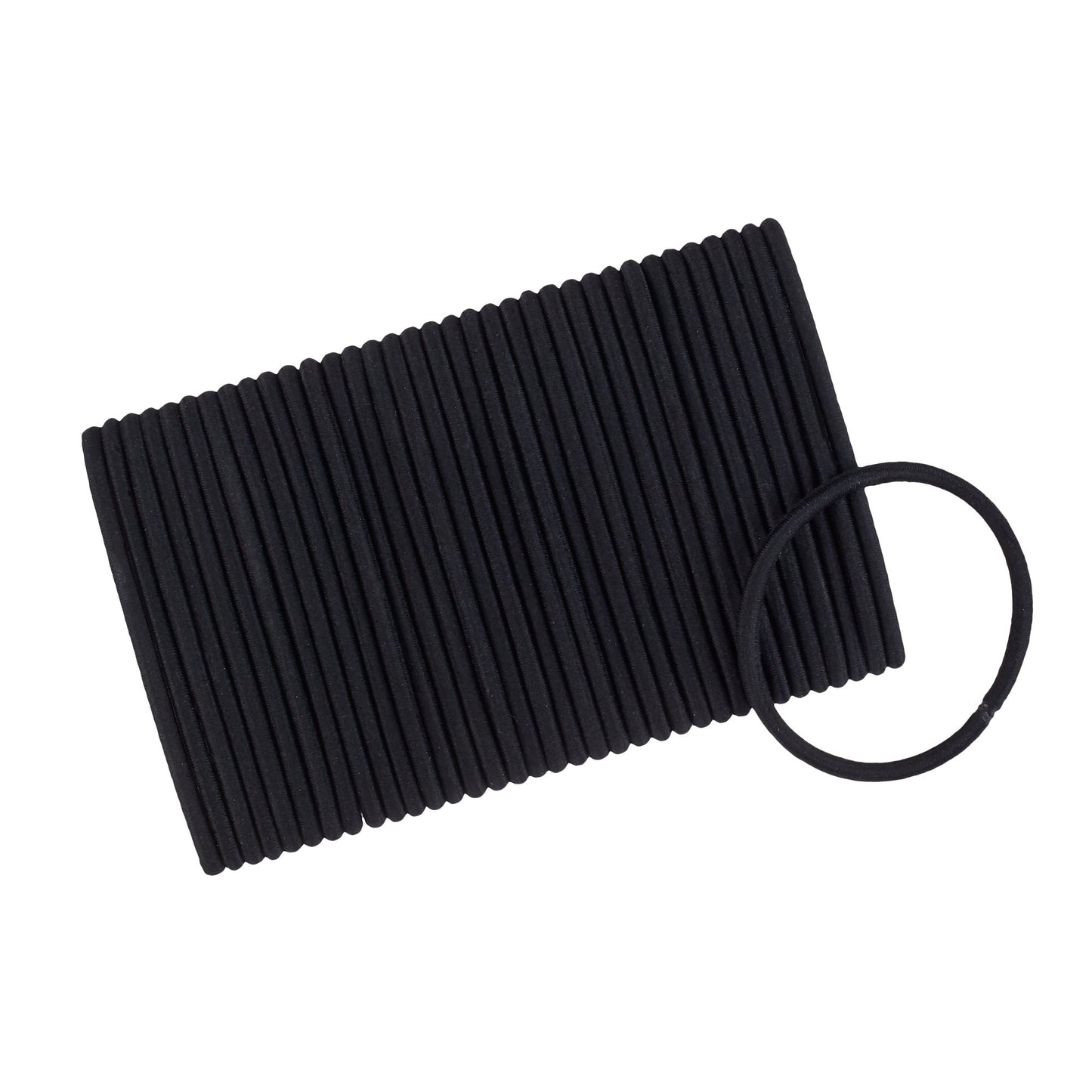 Scunci No Damage Large Black Elastics