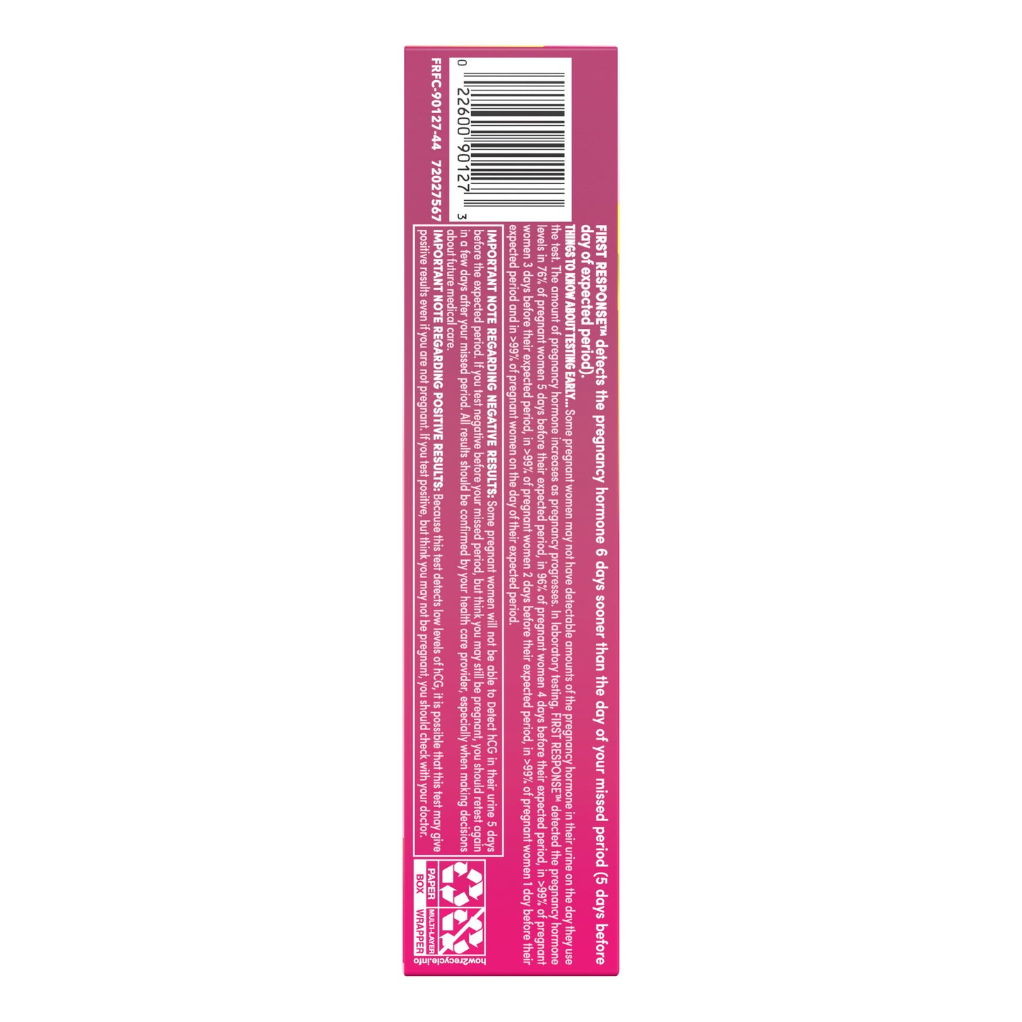 First Response Early Result Pregnancy Test