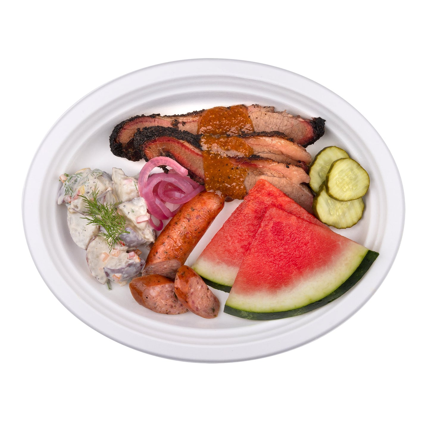 Elegant Living by H-E-B Oval Paper Platters