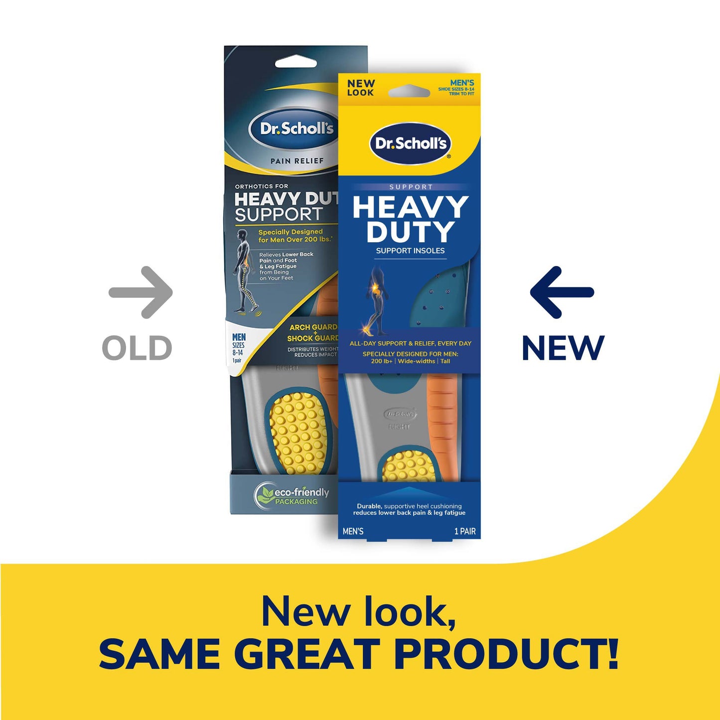 Dr. Scholl's Heavy Duty Support Insoles - Men's Trim to Fit