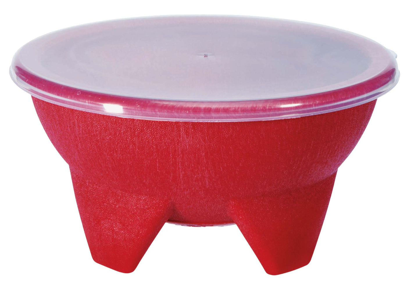 Cocinaware Salsa Bowl with Lid – Red