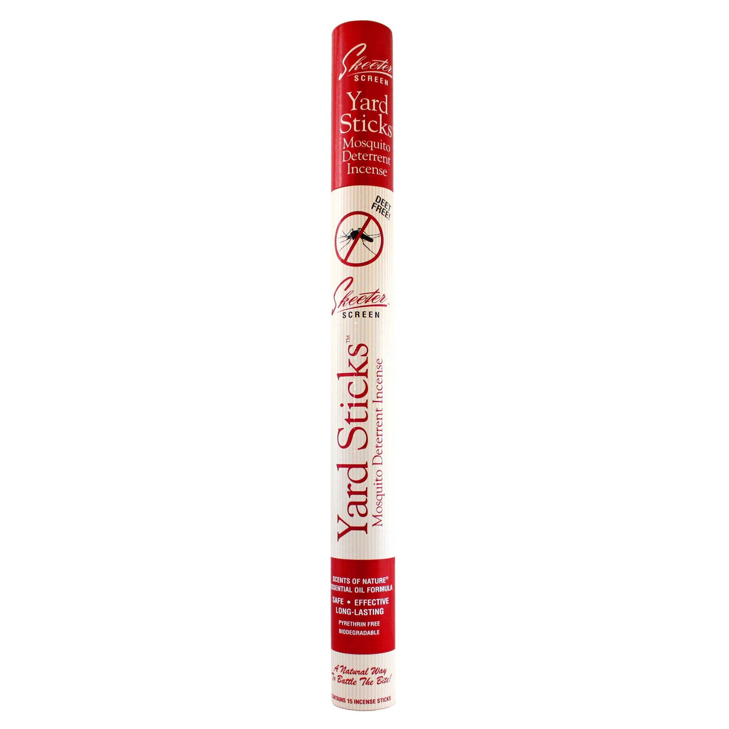 Skeeter Screen Mesquito Deterrent Incense Yard Sticks