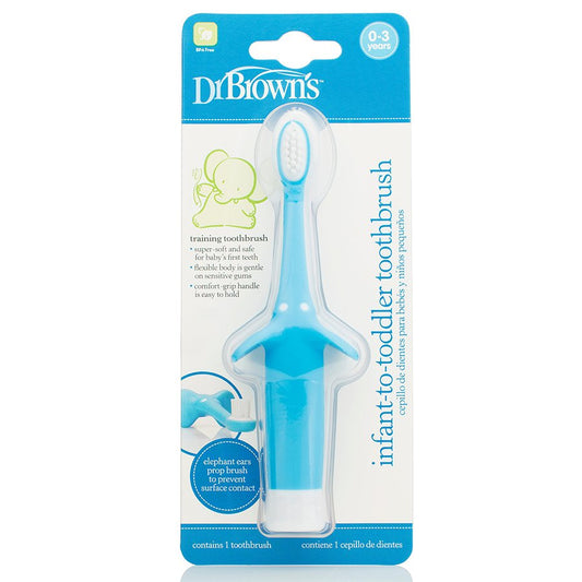 Dr. Brown's Infant-to-Toddler Toothbrush, Assorted Colors