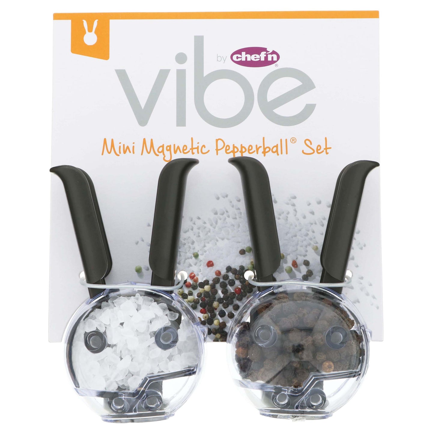 Chef'n Vibe Mini Magnetic Pepperball Set