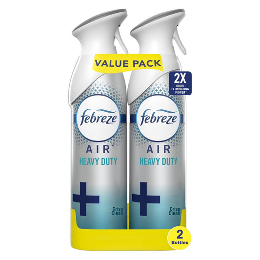 Febreze Air Heavy Duty Odor-Fighting Spray - Crisp Clean
