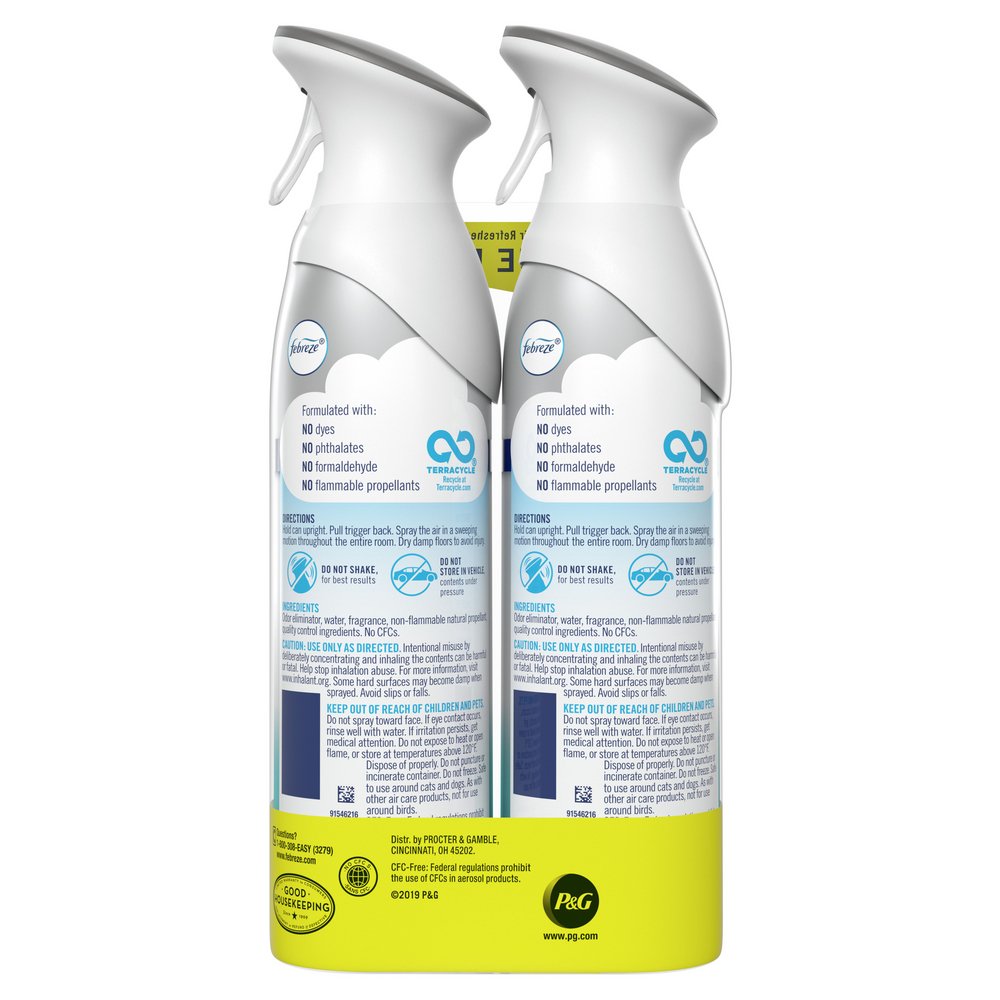 Febreze Air Heavy Duty Odor-Fighting Spray - Crisp Clean