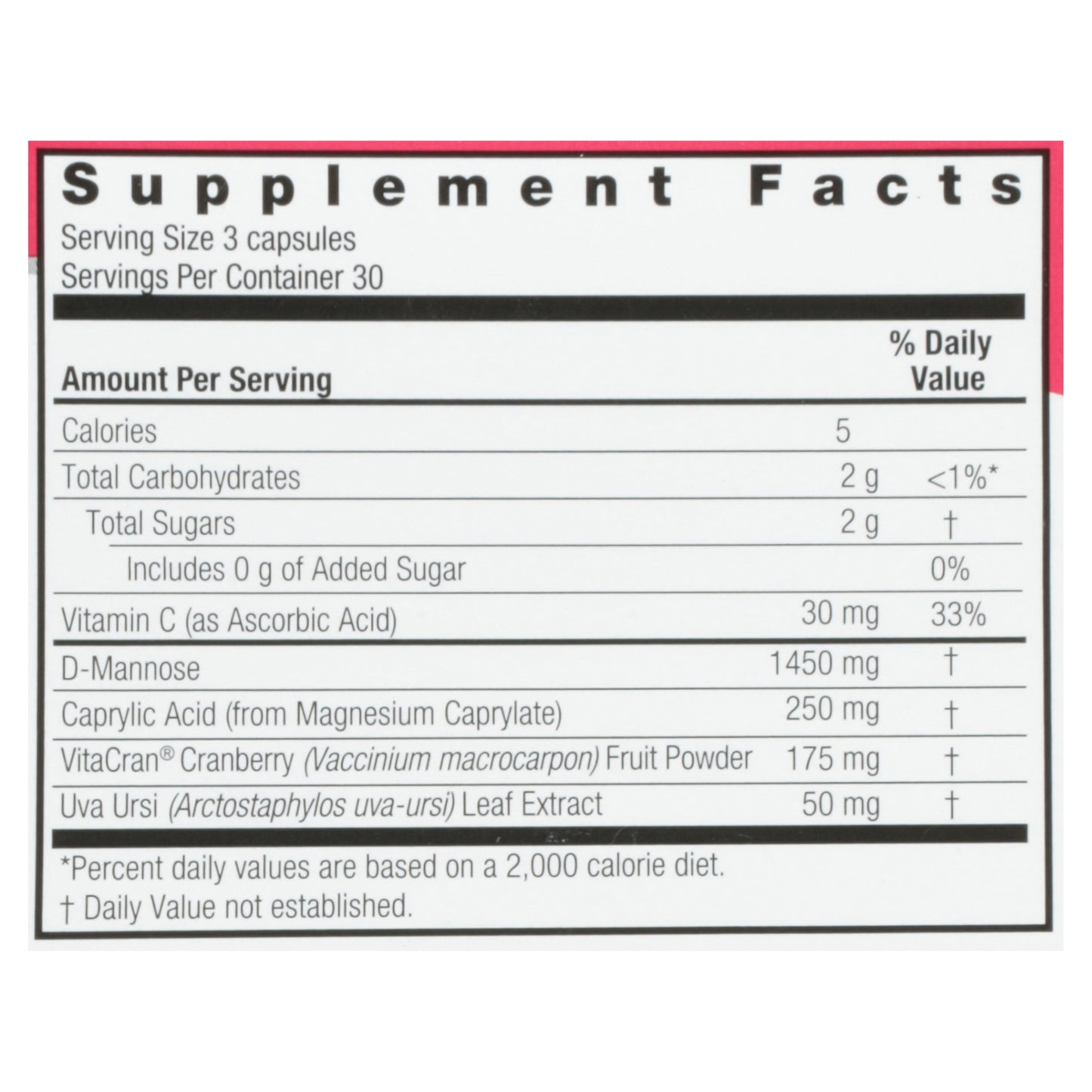 Nature's Answer UT Answer Cranberry Capsules