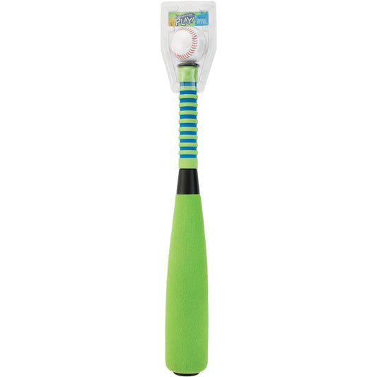 Adventure Play! Foam Baseball Bat & Ball - Assorted