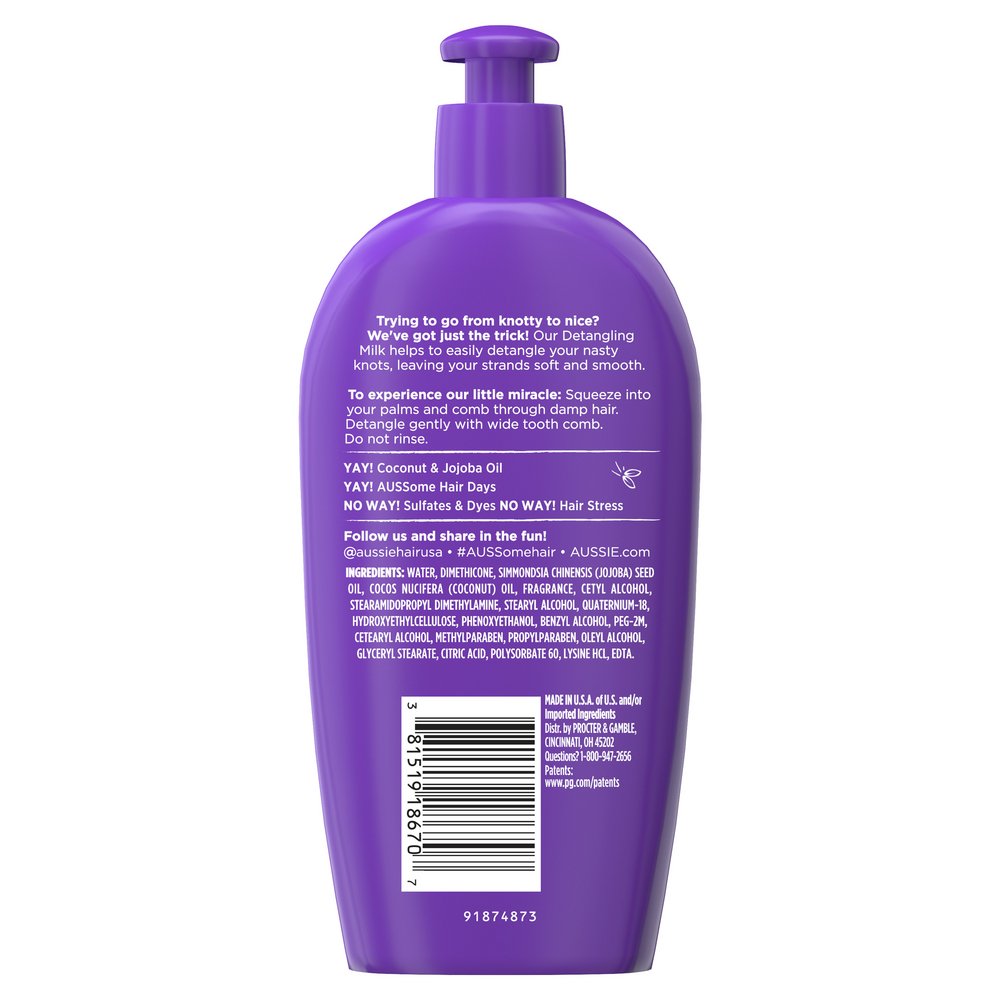 Aussie Miracle Curls Detangling Milk