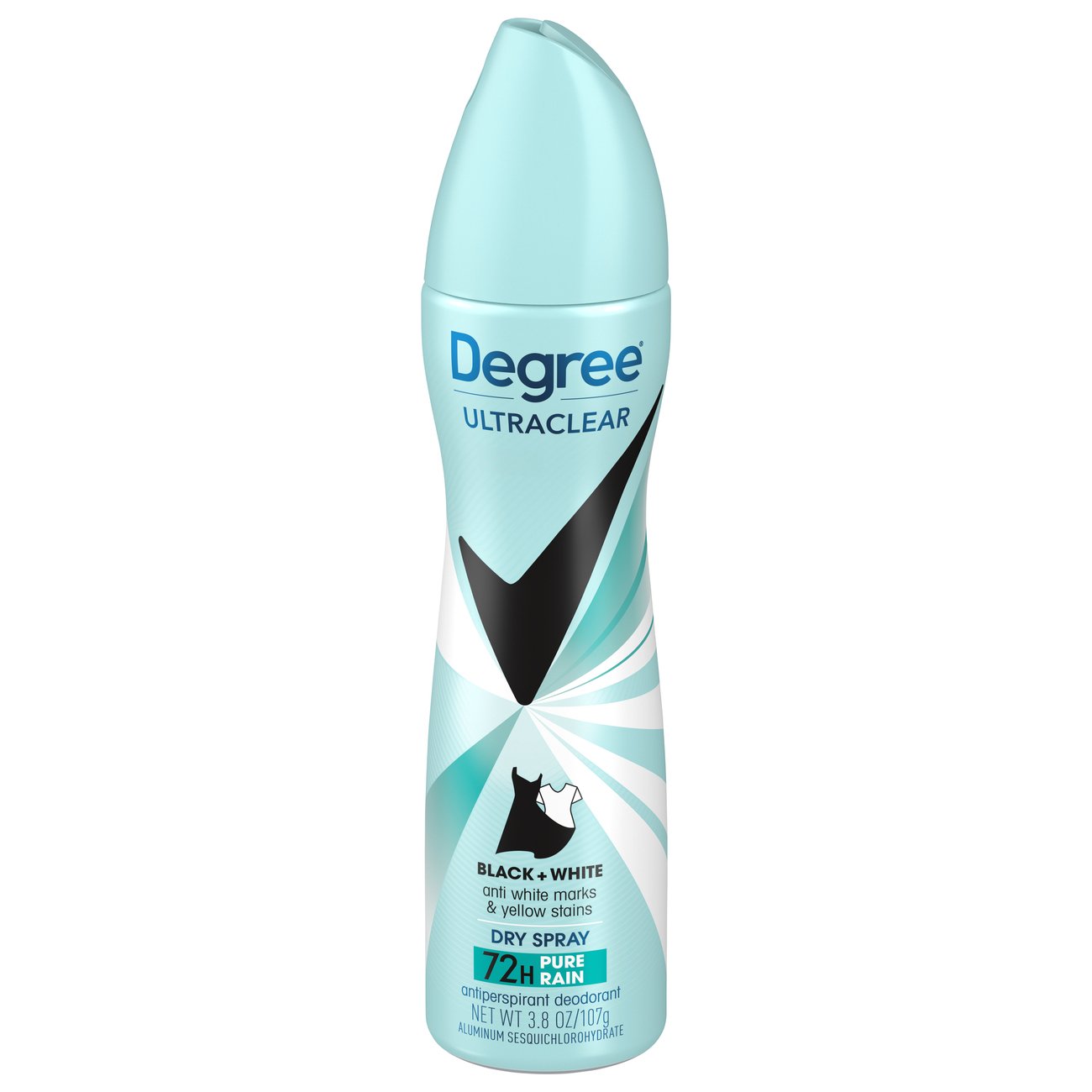 Degree 72 Hr UltraClear Antiperspirant Deodorant Dry Spray - Pure Rain