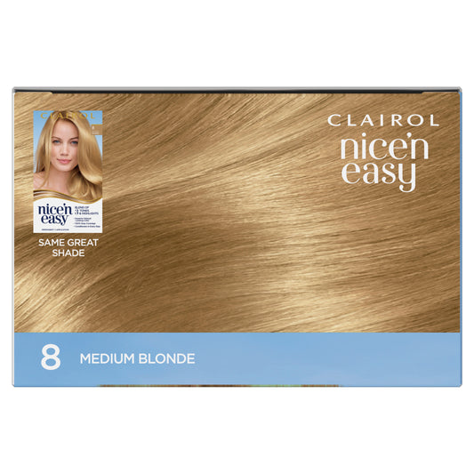 Clairol Nice 'N Easy Permanent Hair Color - 8 Medium Blonde