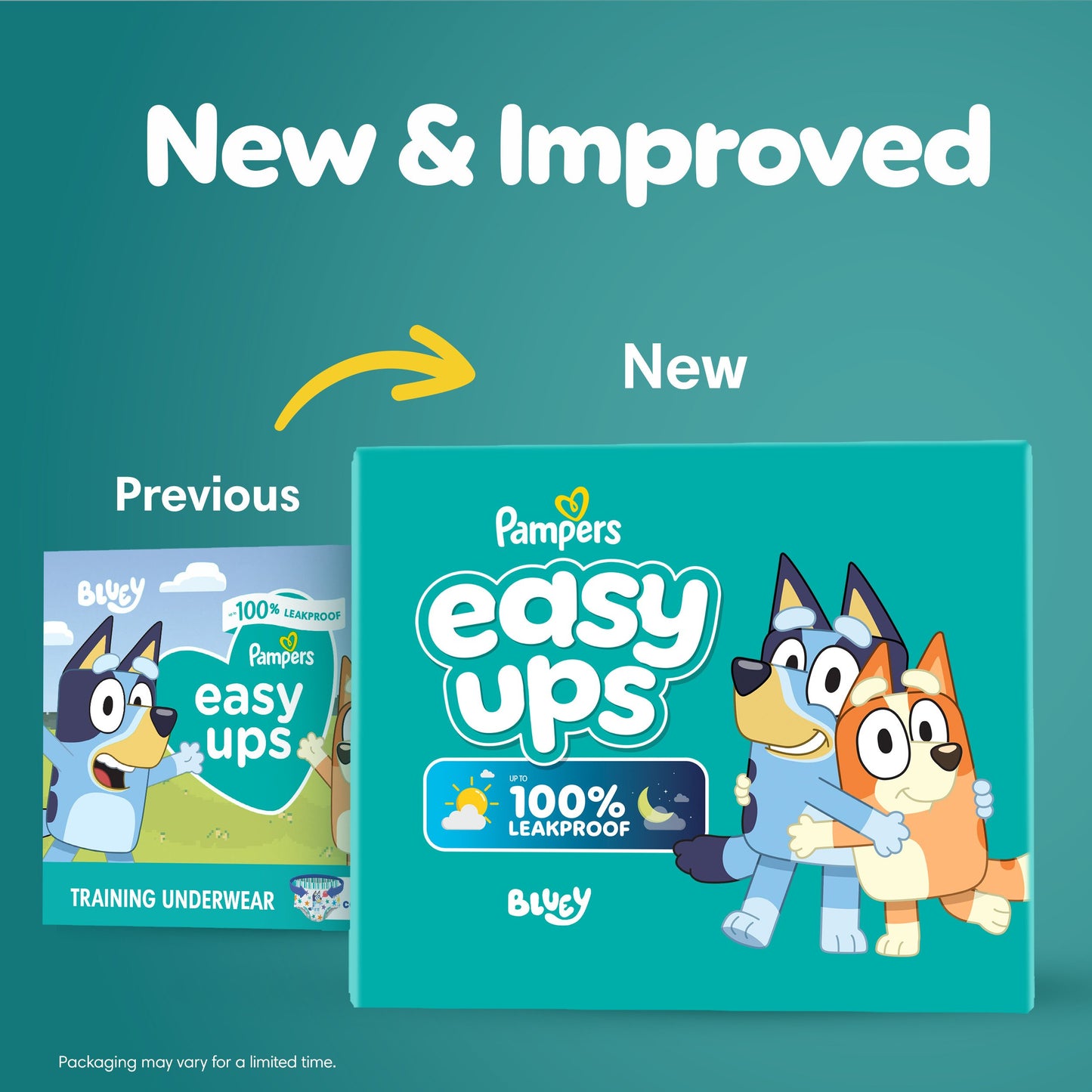 Pampers Easy Ups Bluey Training Underwear - Size 5 (3T-4T)