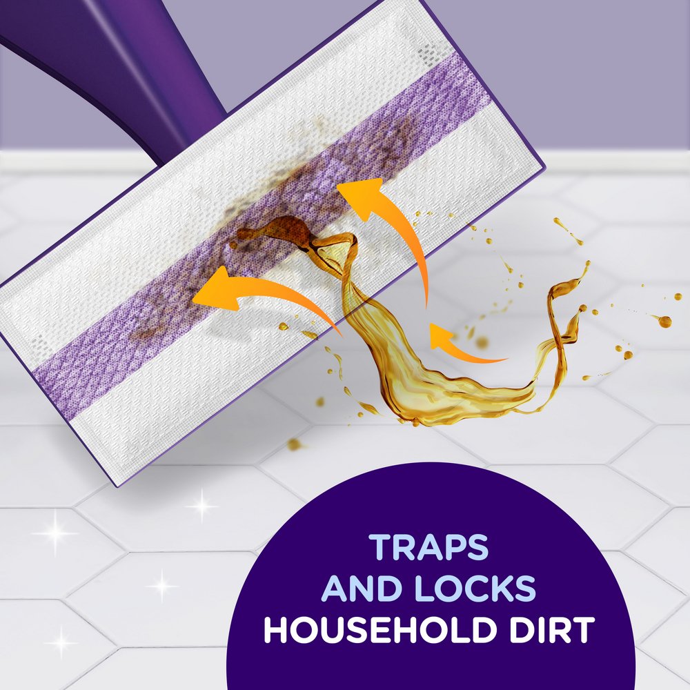 Swiffer WetJet Multi Surface Floor Cleaner Spray Mop Pad Refills