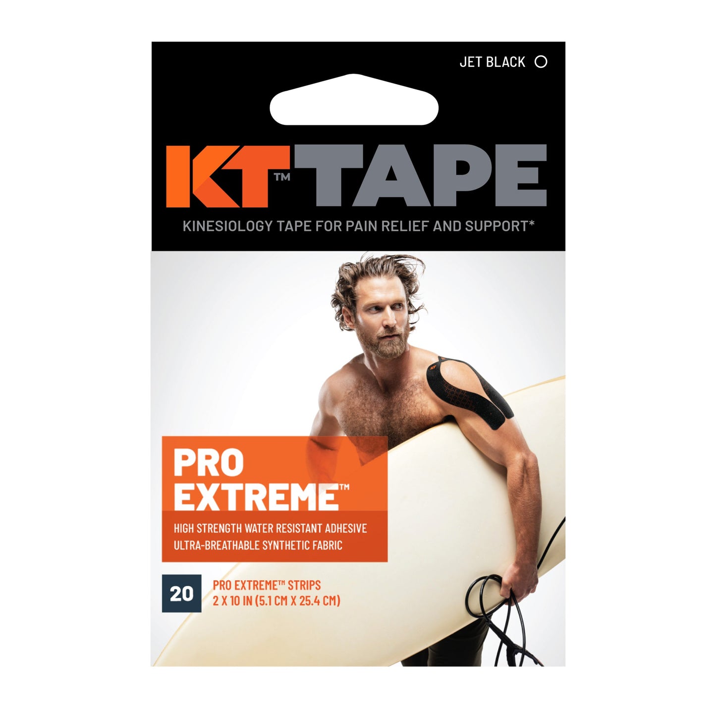 KT Tape Pro Extreme Extra Strength Adhesive Tape - Black