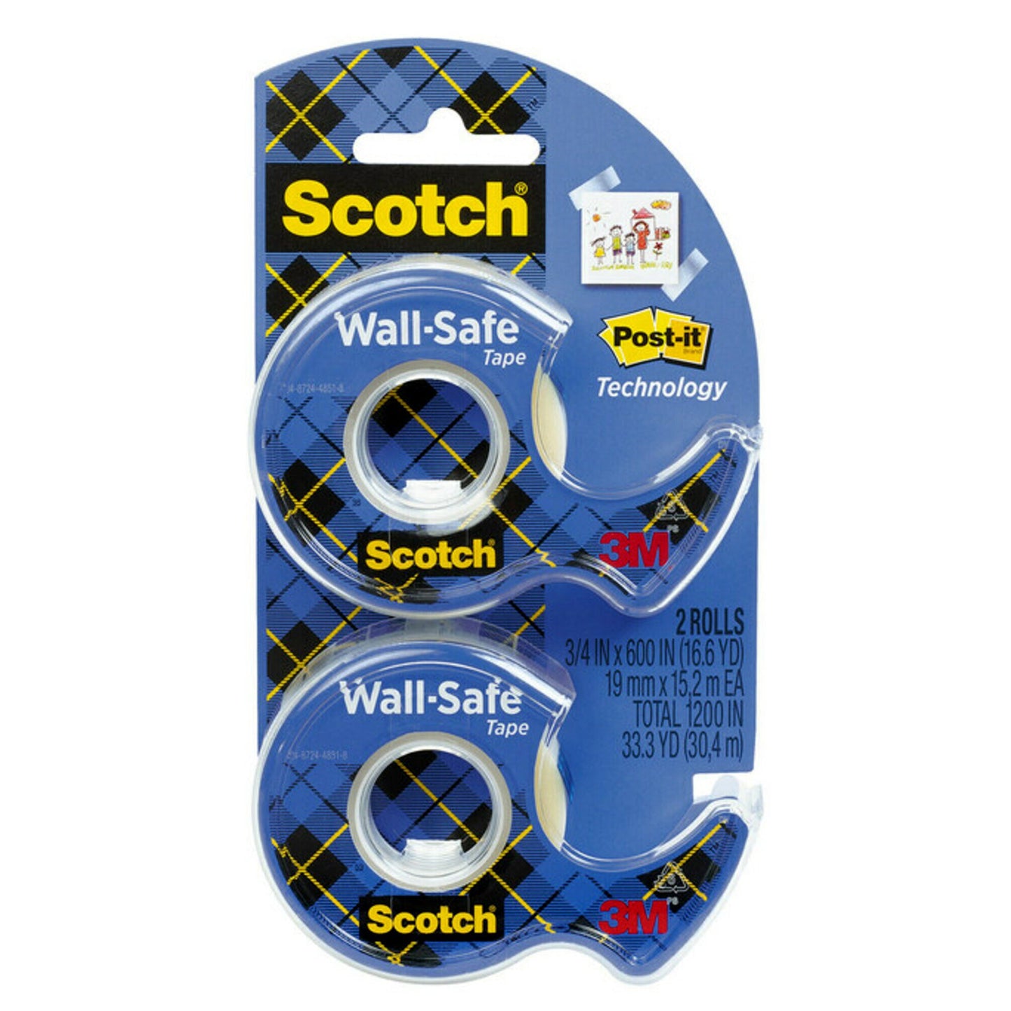 Scotch Wall-Safe Tape