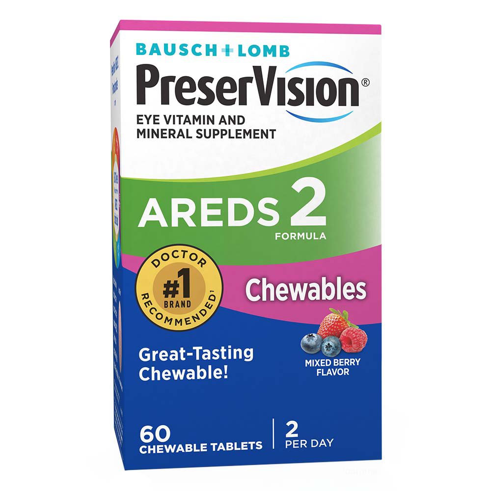 Bausch & Lomb PreserVision AREDS 2 Formula Chewables