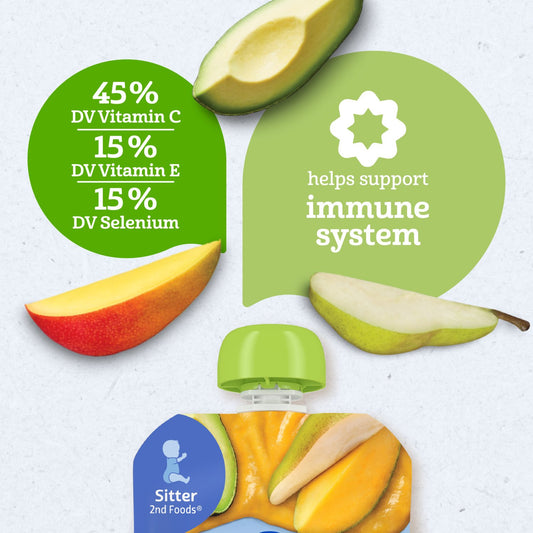 Gerber Organic for Baby Wonderfoods Pouch - Pear Mango & Avocado