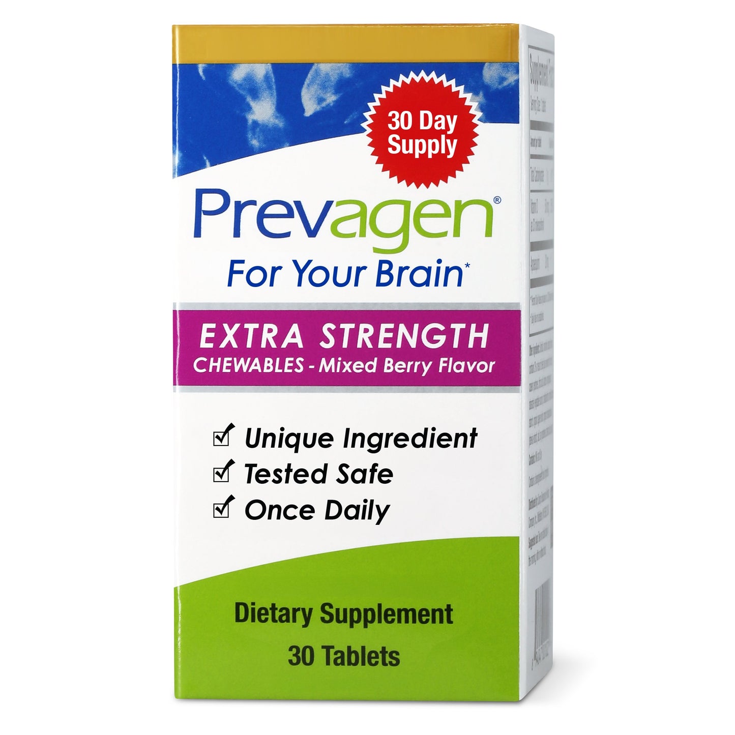 Prevagen For Your Brain Extra Strength Chewables 20 mg - Mixed Berry