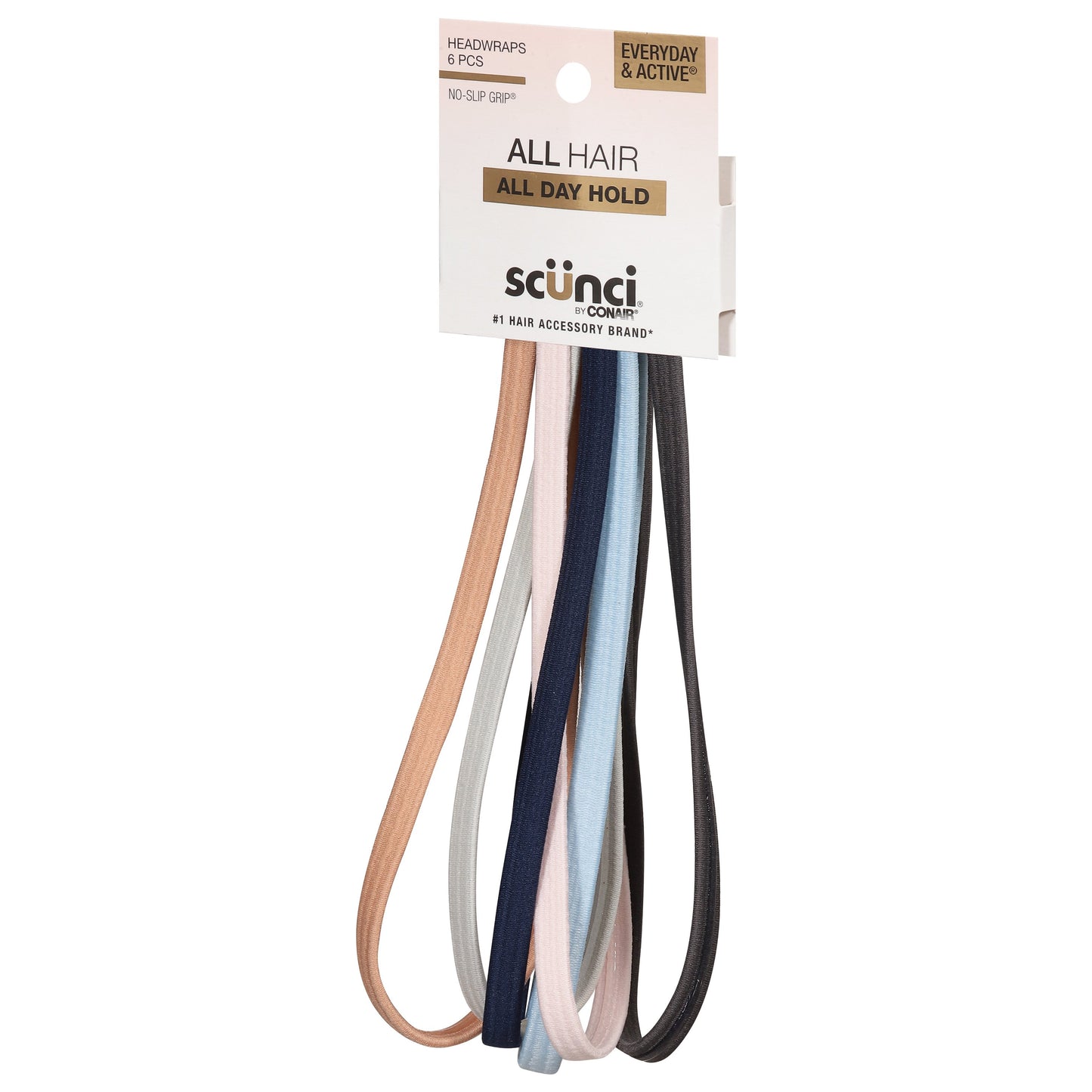 Scunci Active Flats and Solids Bright Headwraps
