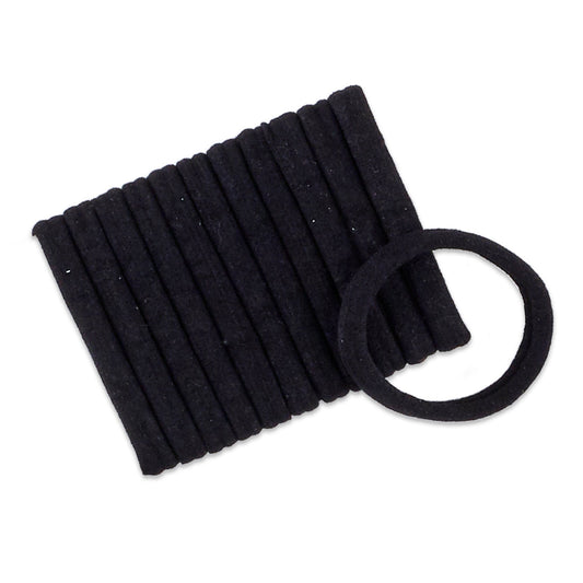 Scunci No Damage Hair Ponytailers - Black