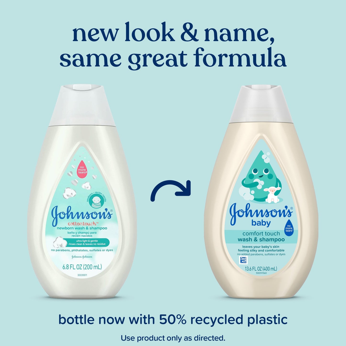 Johnson's Baby CottonTouch Newborn Wash & Shampoo