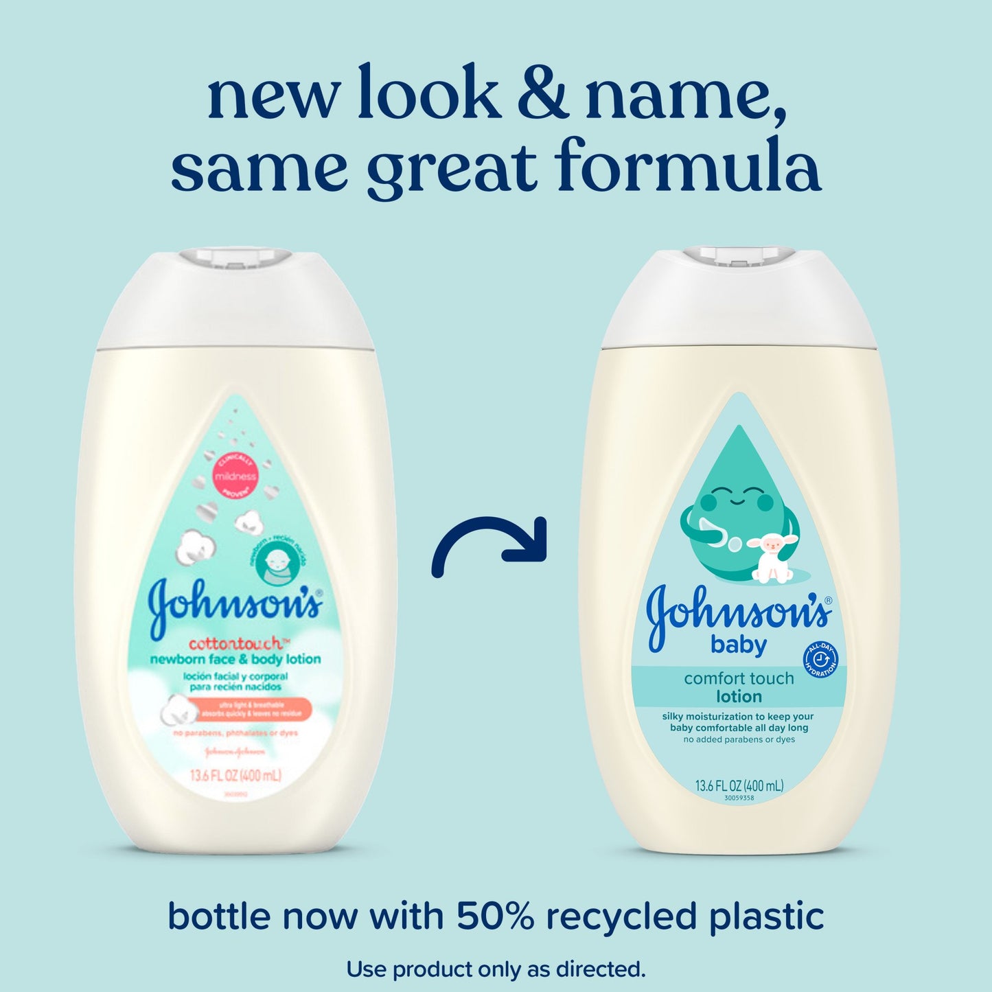 Johnson's Baby CottonTouch Newborn Baby Face & Body Lotion